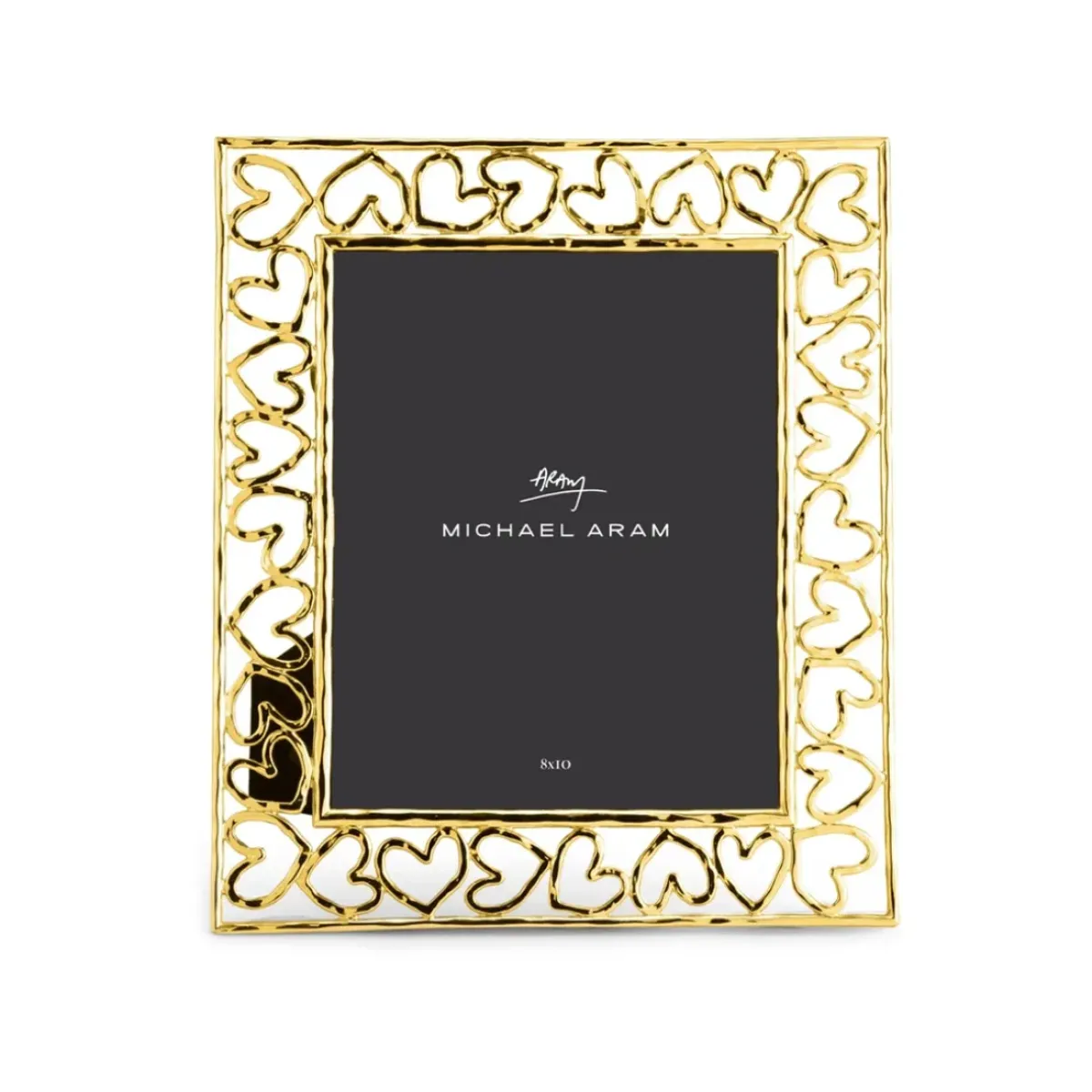 Josephs Jewelers Home Décor>Michael Aram – Gold Heart 8×10 Frame