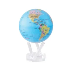 Josephs Jewelers Home Décor>Mova – Blue Political Map World Globe 4.5″