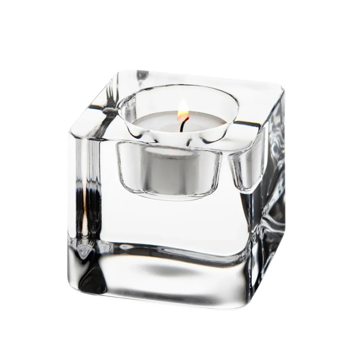 Josephs Jewelers Home Décor>Orrefors – Ice Cube Votive