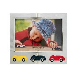 Josephs Jewelers Home Décor>Reed & Barton – Race Car 5×7 Silver-plate Frame