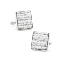 Josephs Jewelers Cufflinks, Tie Bars, And Pins>Sheet Music Cufflinks