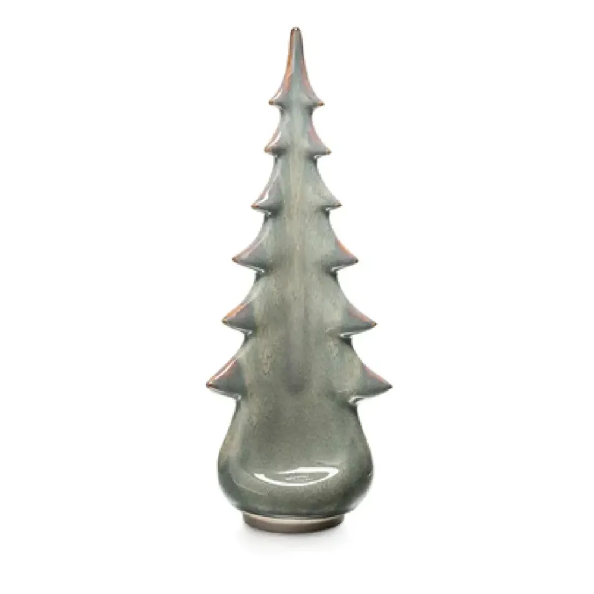 Josephs Jewelers Home Décor>Simon Pearce – Moss Glen Pottery Evergreen Tree 14″