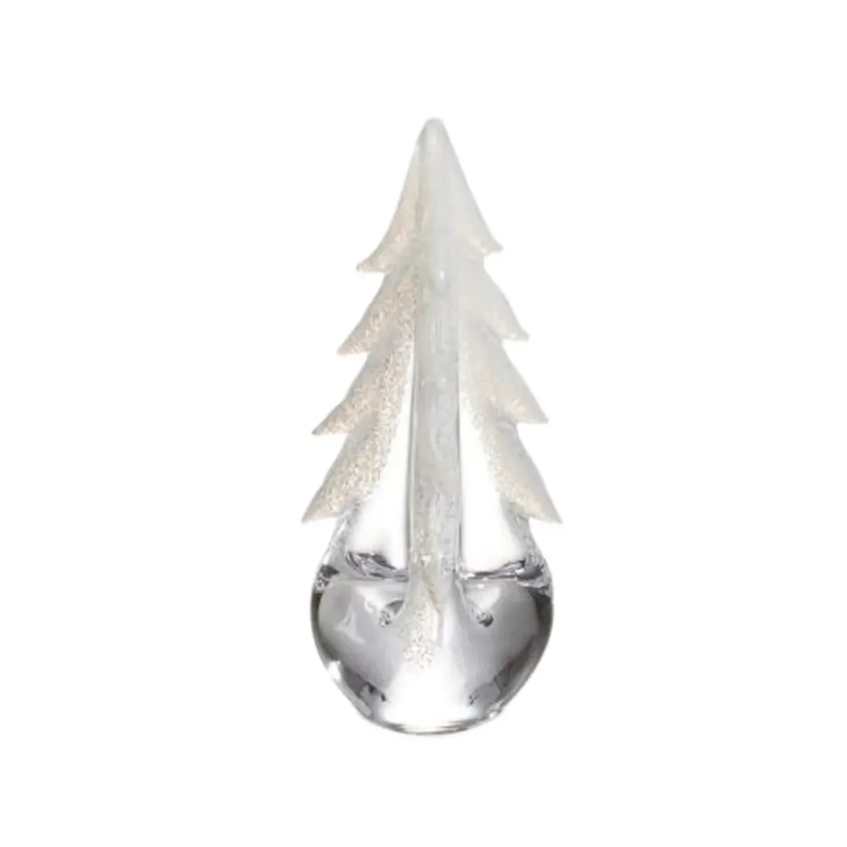 Josephs Jewelers Home Décor>Simon Pearce – Snowy Evergreen Tree 8″