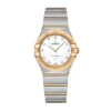 Josephs Jewelers Omega Watches>Stainless Steel And 18K Yellow Gold Omega Constellation