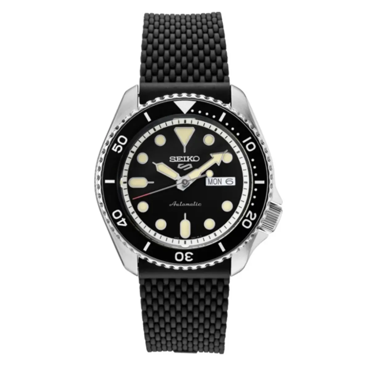 Josephs Jewelers Seiko Watches>Stainless steel Seiko 5 Sports Automatic Watch