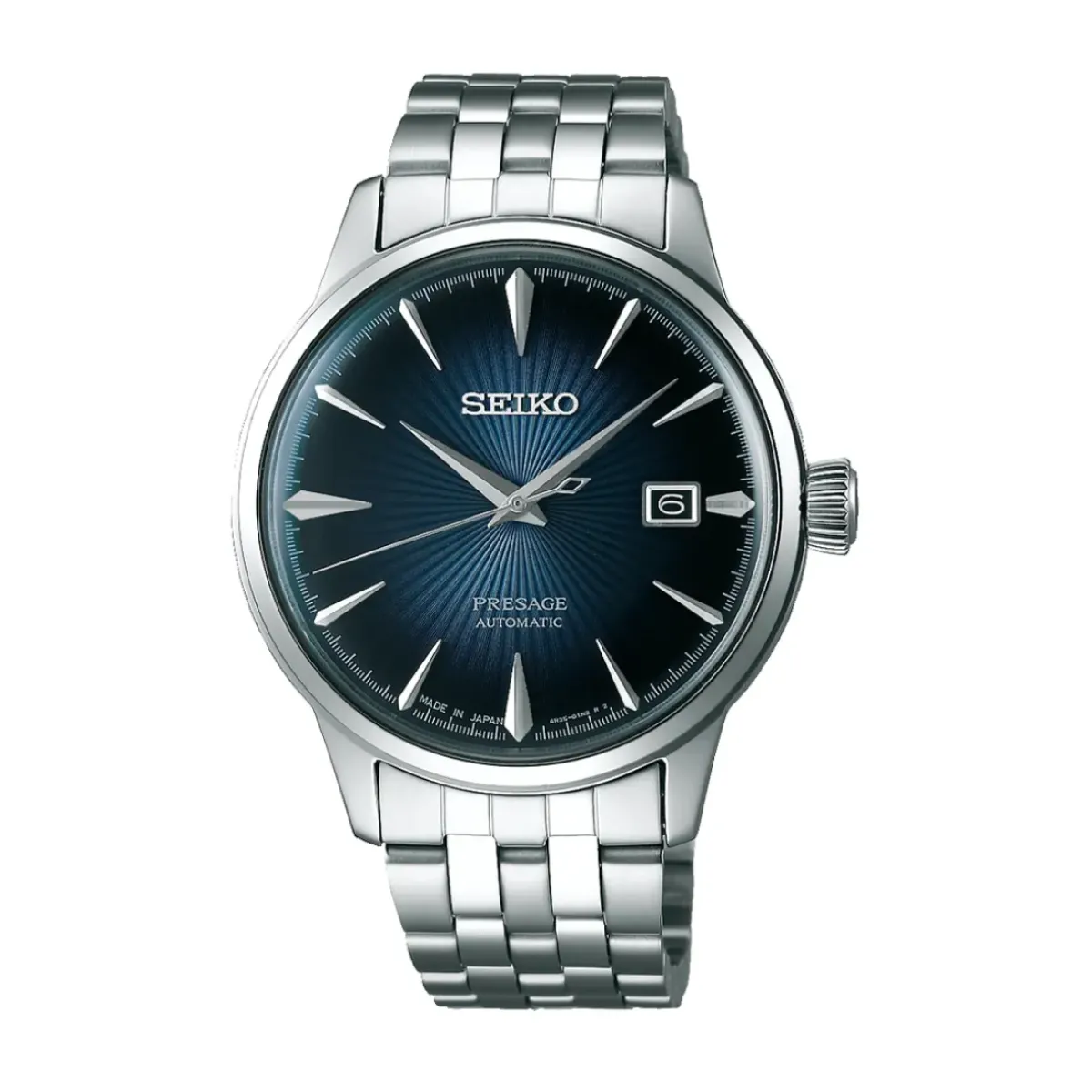 Josephs Jewelers Seiko Watches>Stainless Steel Seiko Presage Automatic Watch