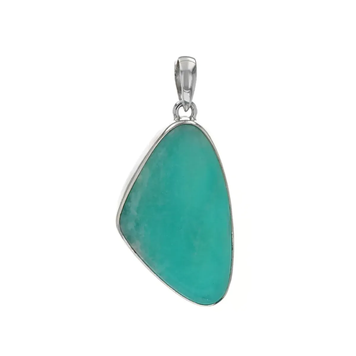 Josephs Jewelers Necklaces And Pendants>Sterling Silver Amazonite Pendant