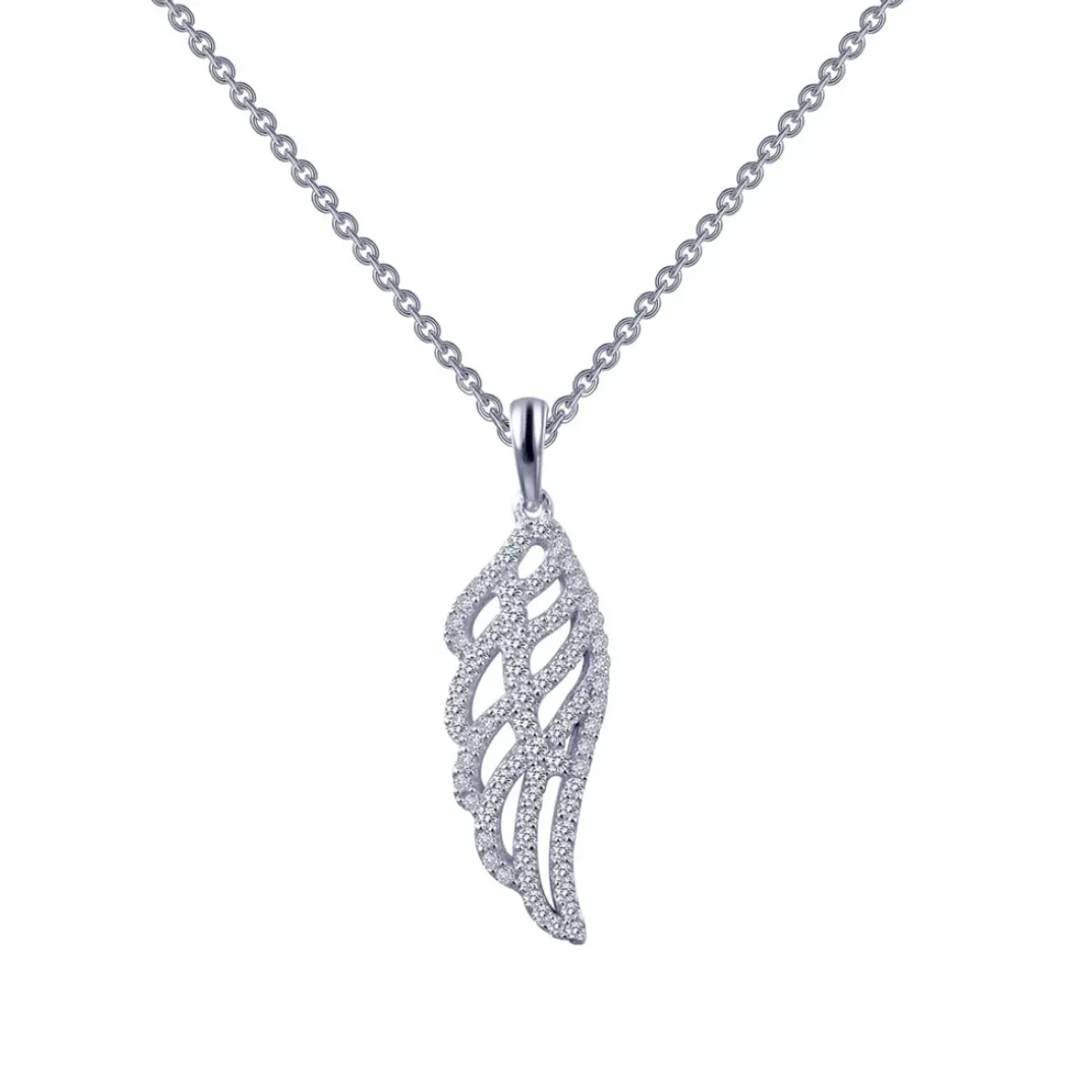 Josephs Jewelers Necklaces And Pendants>Sterling Silver Angel Wing Pendant with Chain