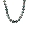 Josephs Jewelers Necklaces And Pendants>Sterling Silver Baroque Tahitian Pearl Necklace