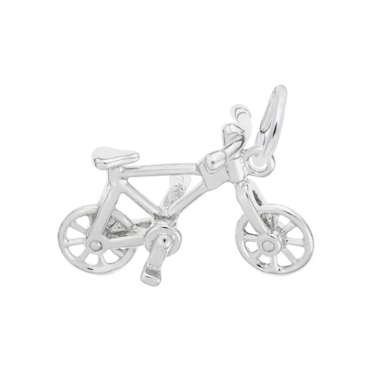 Josephs Jewelers Necklaces And Pendants>Sterling Silver Bike Charm
