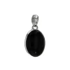 Josephs Jewelers Necklaces And Pendants>Sterling Silver Black Onyx Pendant