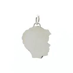Josephs Jewelers Necklaces And Pendants>Sterling Silver Boy Head Charm