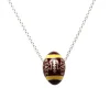 Josephs Jewelers Necklaces And Pendants>Sterling Silver Iowa State Football Pendant