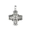 Josephs Jewelers Necklaces And Pendants>Sterling Silver Large 4-Way Cross Pendant