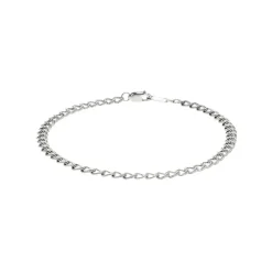 Josephs Jewelers Bracelets>Sterling Silver Parallel Curb Bracelet