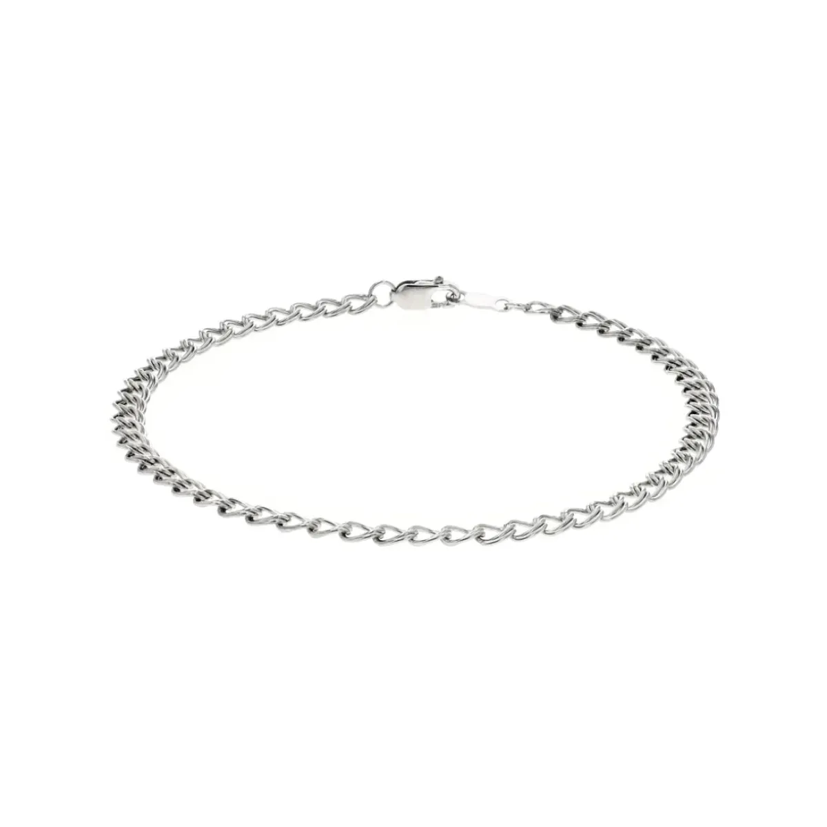 Josephs Jewelers Bracelets>Sterling Silver Parallel Curb Bracelet