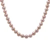 Josephs Jewelers Necklaces And Pendants>Sterling Silver Pink Freshwater Pearl Necklace