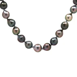 Josephs Jewelers Necklaces And Pendants>Sterling Silver Tahitian Pearl Necklace