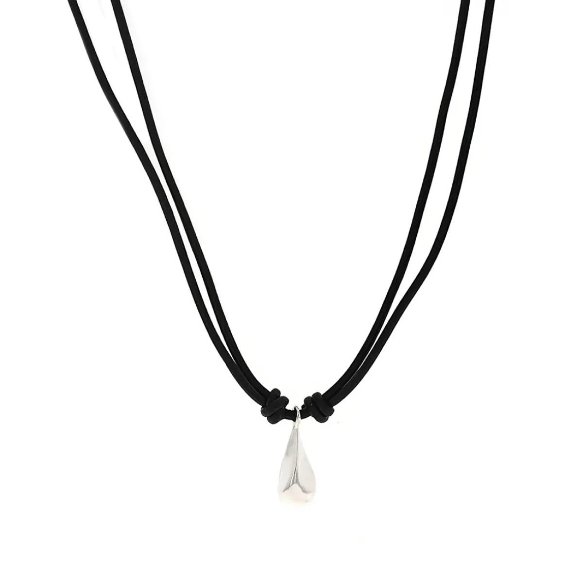 Josephs Jewelers Necklaces And Pendants>Sterling Silver Teardrop Necklace