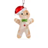 Josephs Jewelers Home Décor>Swarovski – Holiday Cheers: Gingerbread Man Ornament