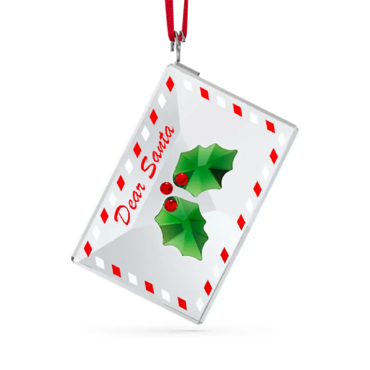 Josephs Jewelers Home Décor>Swarovski – Holiday Cheers: Letter to Santa Ornament