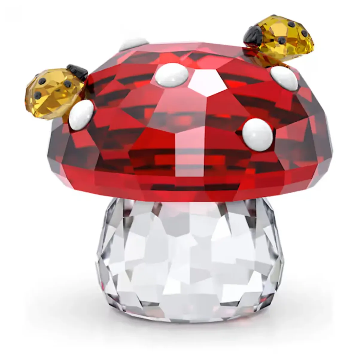 Josephs Jewelers Home Décor>Swarovski – Idyllia Mushroom and Lady Bugs