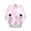 Josephs Jewelers Home Décor>Swarovski – Pink Chubby Cats
