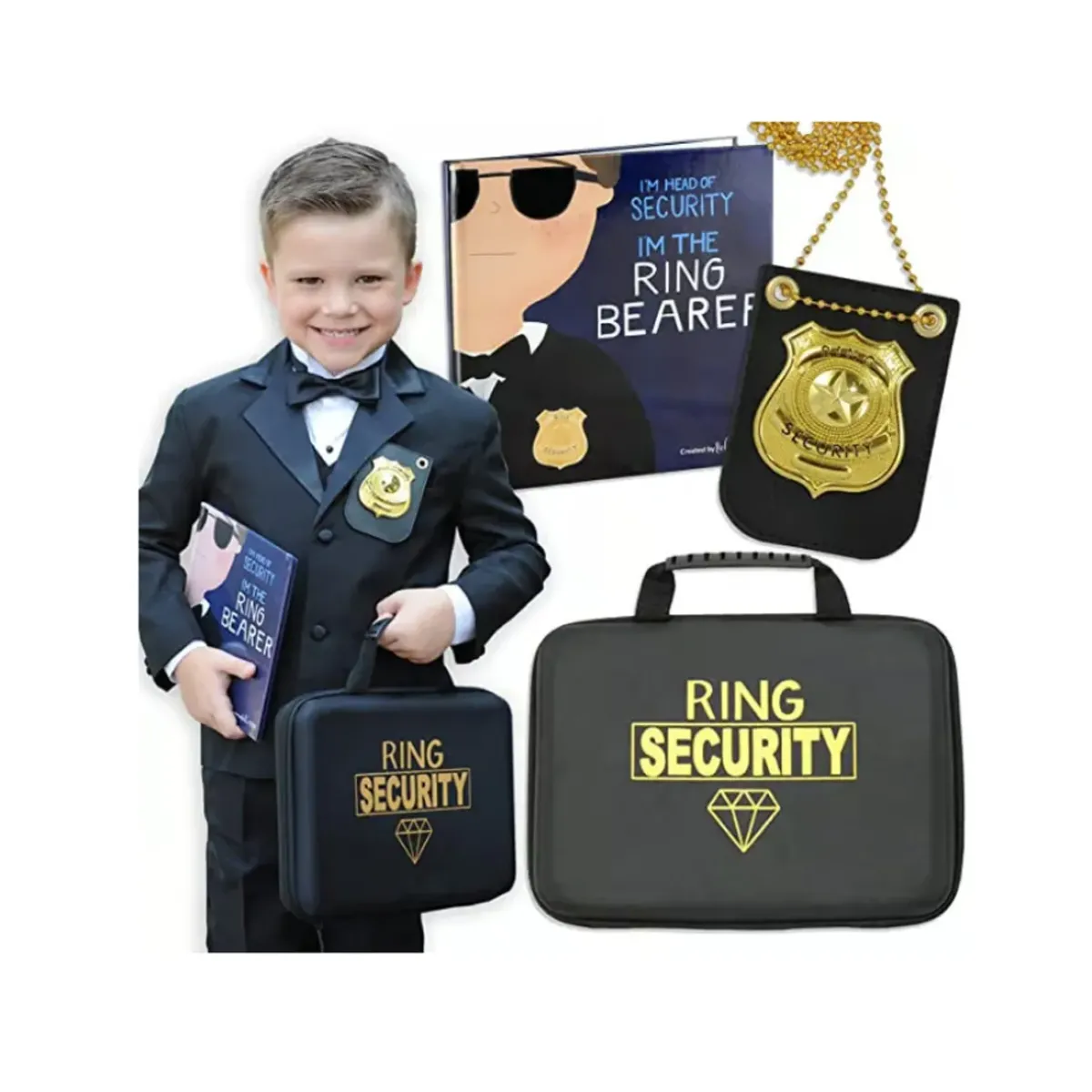 Josephs Jewelers Home Décor>The Bearington Collection – Ring Bearer Gift Set