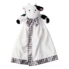 Josephs Jewelers Home Décor>The Bearington Collection – Lil’ Gilly Black & White Cow Snuggler