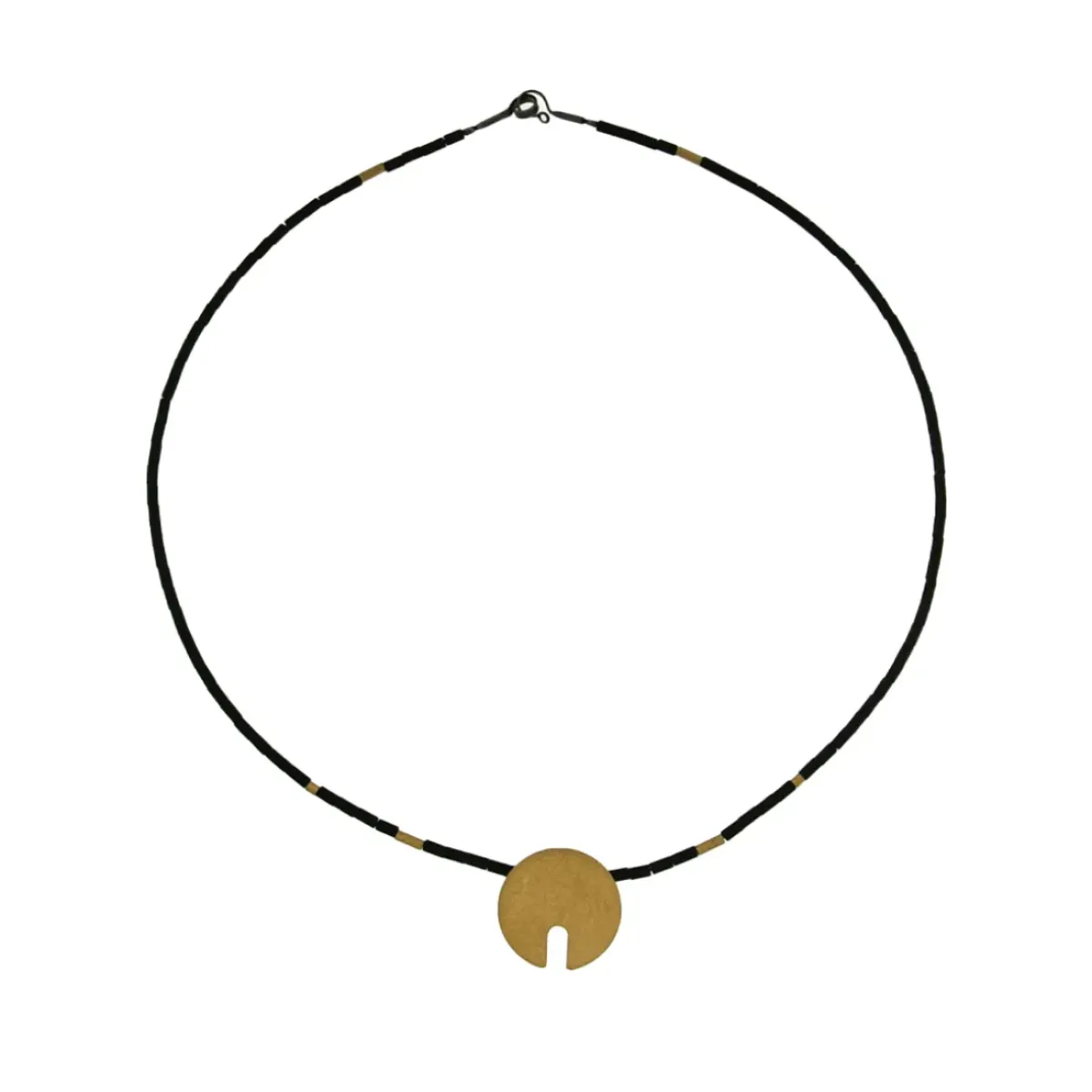 Josephs Jewelers Necklaces And Pendants>Two-Tone Sterling Silver Hematite Necklace