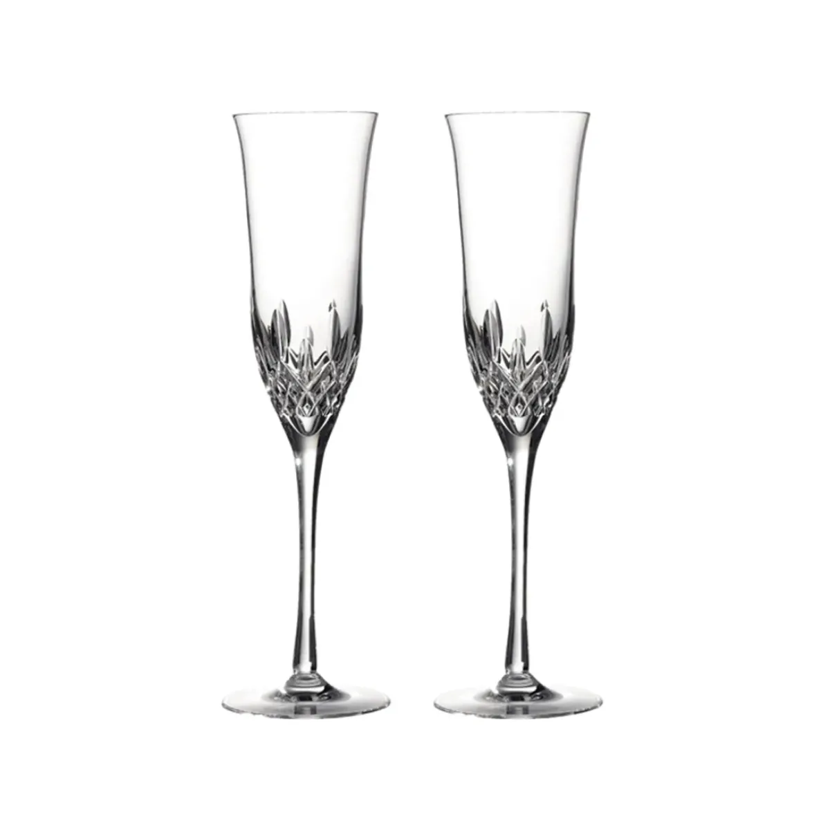 Josephs Jewelers Serveware>Waterford – Lismore Essence Champagne Flute Pair