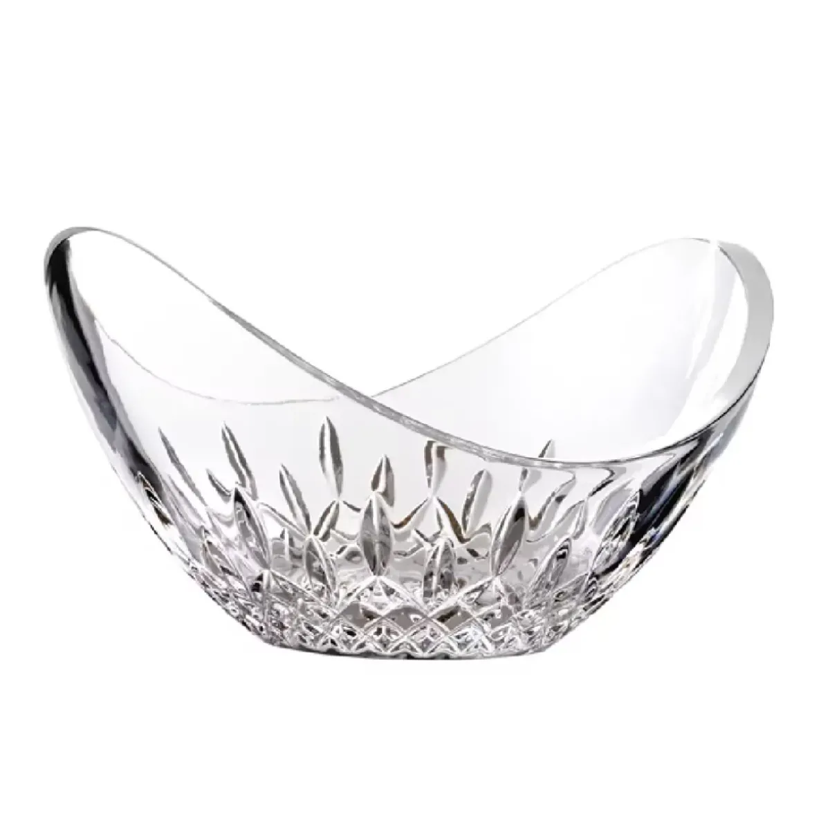 Josephs Jewelers Serveware>Waterford – Lismore Essence Ellipse Bowl