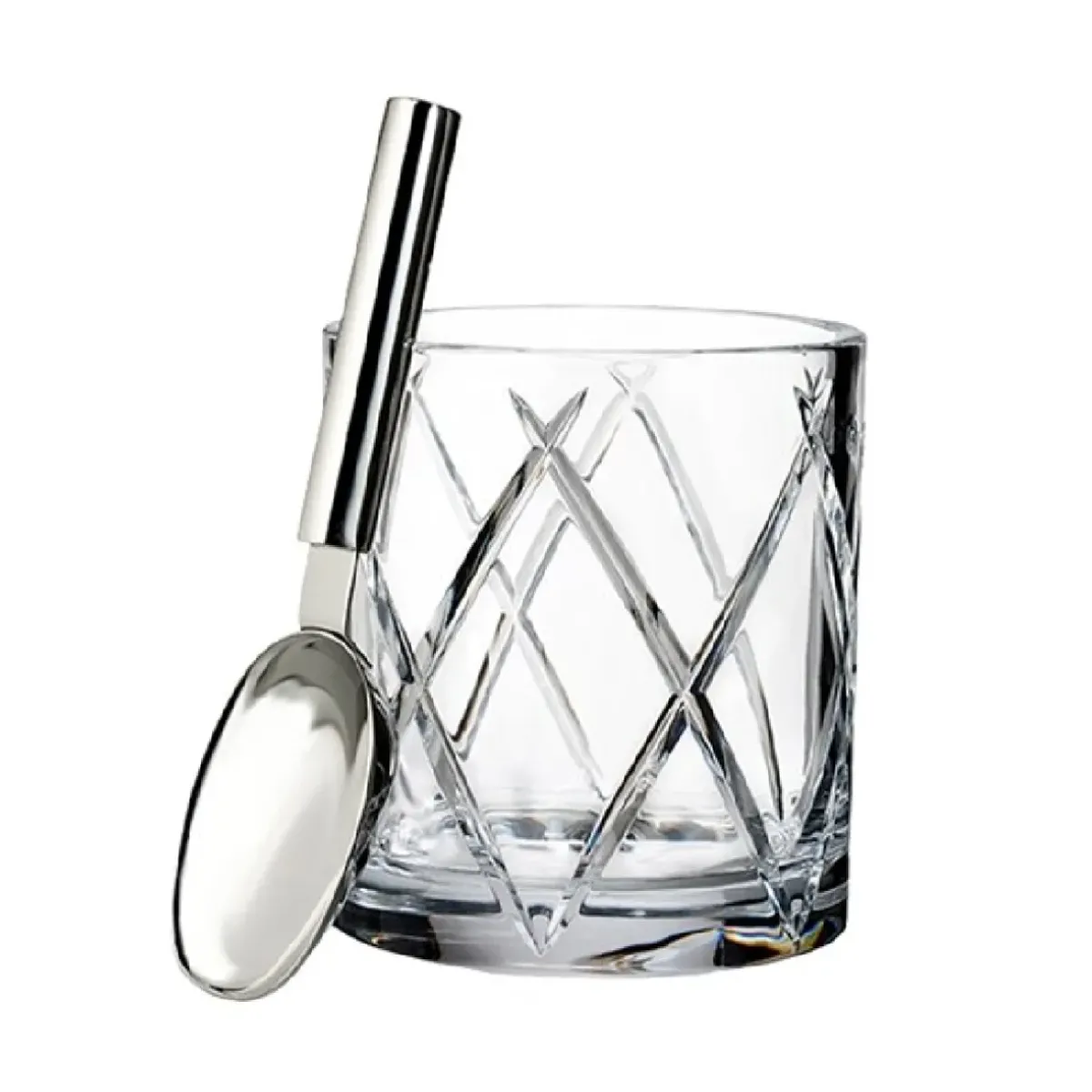 Josephs Jewelers Serveware>Waterford – Olann Ice Bucket with Scoop