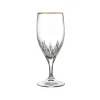 Josephs Jewelers Serveware>Wedgwood – Vera Wang Gold Duchesse Iced Beverage Glass