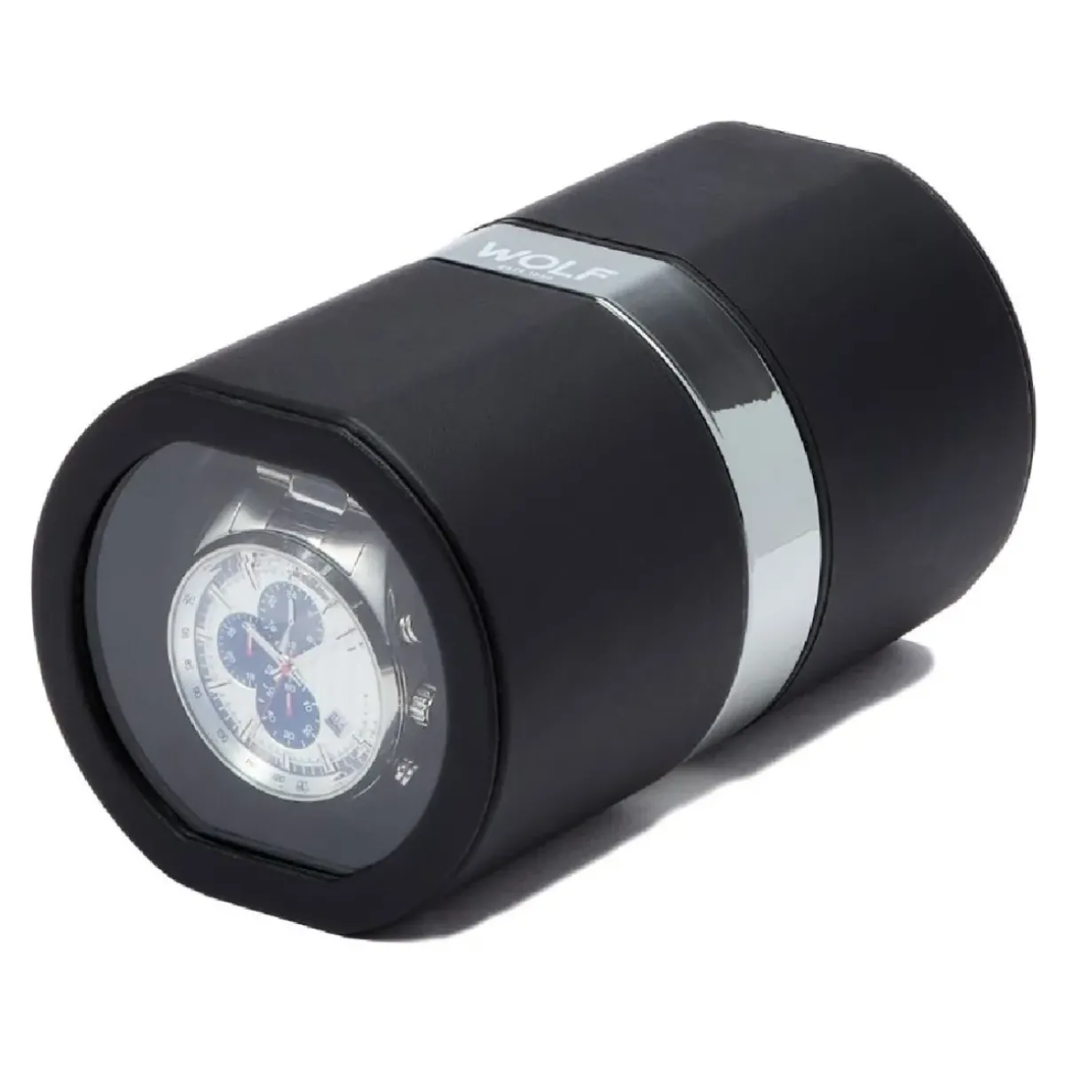 Josephs Jewelers Watch Storage>WOLF – Black Rocket Travel Watch Winder